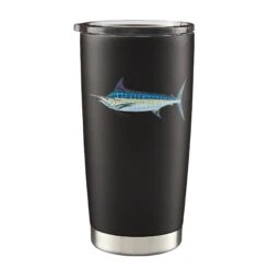 Pelagic 20 Oz. Insulated Tumblers 10 Pelagic 20 Oz. Insulated Tumblers -Shimano Fishing Shop 1264221001 BLK Blue Marlin Tumbler