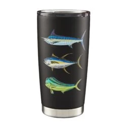 Pelagic 20 Oz. Insulated Tumblers 12 Pelagic 20 Oz. Insulated Tumblers -Shimano Fishing Shop 1264221005 BLK Tumbler