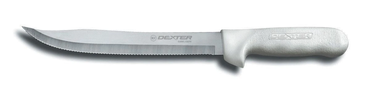 Dexter Russell Sani-Safe 9" Scalloped Utility Slicer S142-9 3 Dexter Russell Sani-Safe 9" Scalloped Utility Slicer S142-9