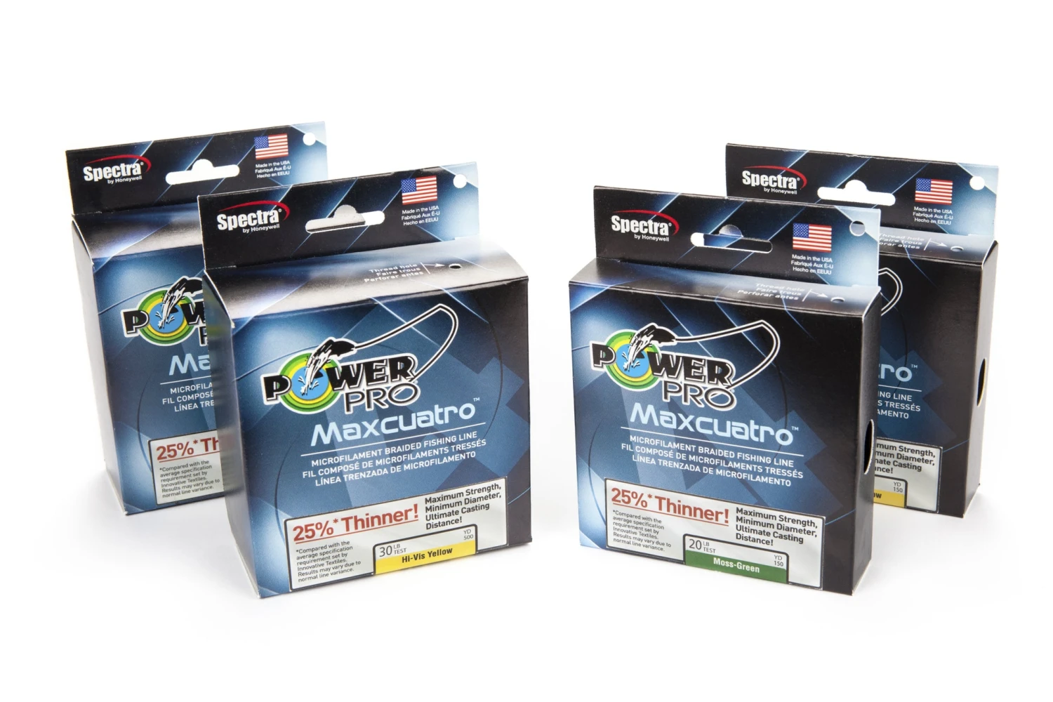 Power Pro MaxCuatro Braided Line 3 Power Pro MaxCuatro Braided Line