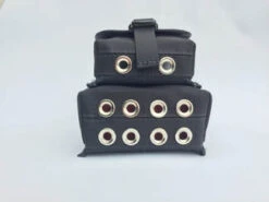 Gear-Up Surfcasting 2 Tube Bag With Front Pouch -Shimano Fishing Shop 2 tube pouch black bottom