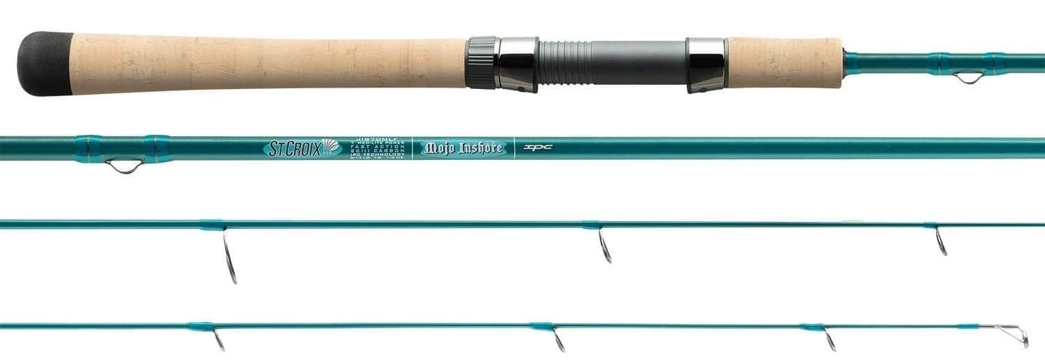 St. Croix Mojo Inshore 2021 Spinning Rods 3 St. Croix Mojo Inshore 2021 Spinning Rods