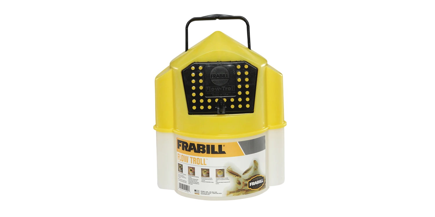 Frabill Flow Troll Bait Buckets 3 Frabill Flow Troll Bait Buckets