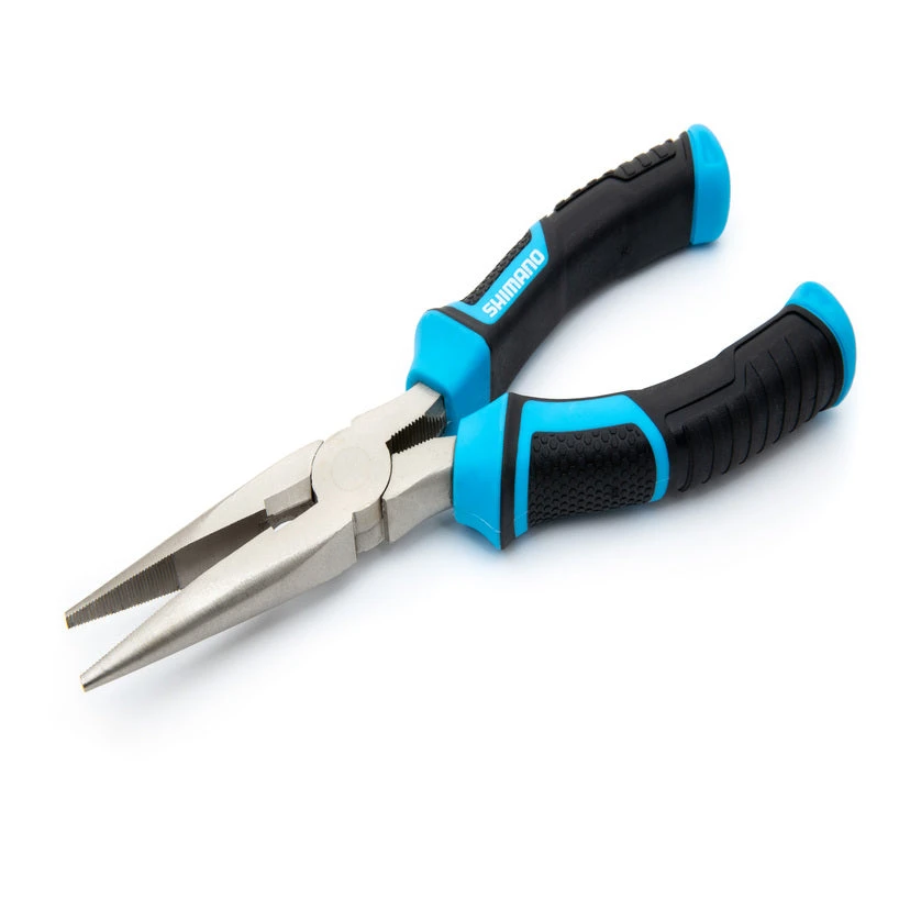 Shimano Brutas Silver Nickel Long Nose Pliers 4 Shimano Brutas Silver Nickel Long Nose Pliers - Image 2