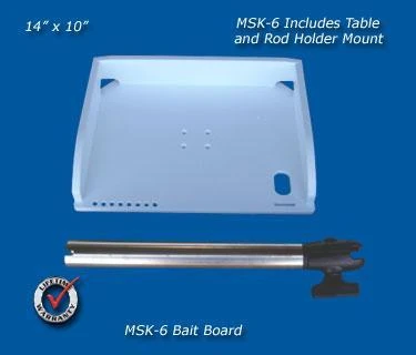 Deep Blue MSK-6 MultiSystem Rod Holder Bait Table 4 Deep Blue MSK-6 MultiSystem Rod Holder Bait Table - Image 2