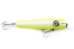 Afterhours AH Junior Metal Lip Swimmer 8 Afterhours AH Junior Metal Lip Swimmer -Shimano Fishing Shop AfterhoursAHJuniorChartreuseWhite