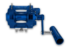 Alutecnos Albacore 1-S Single Speed Conventional Reels -Shimano Fishing Shop Albacore 30 Blu