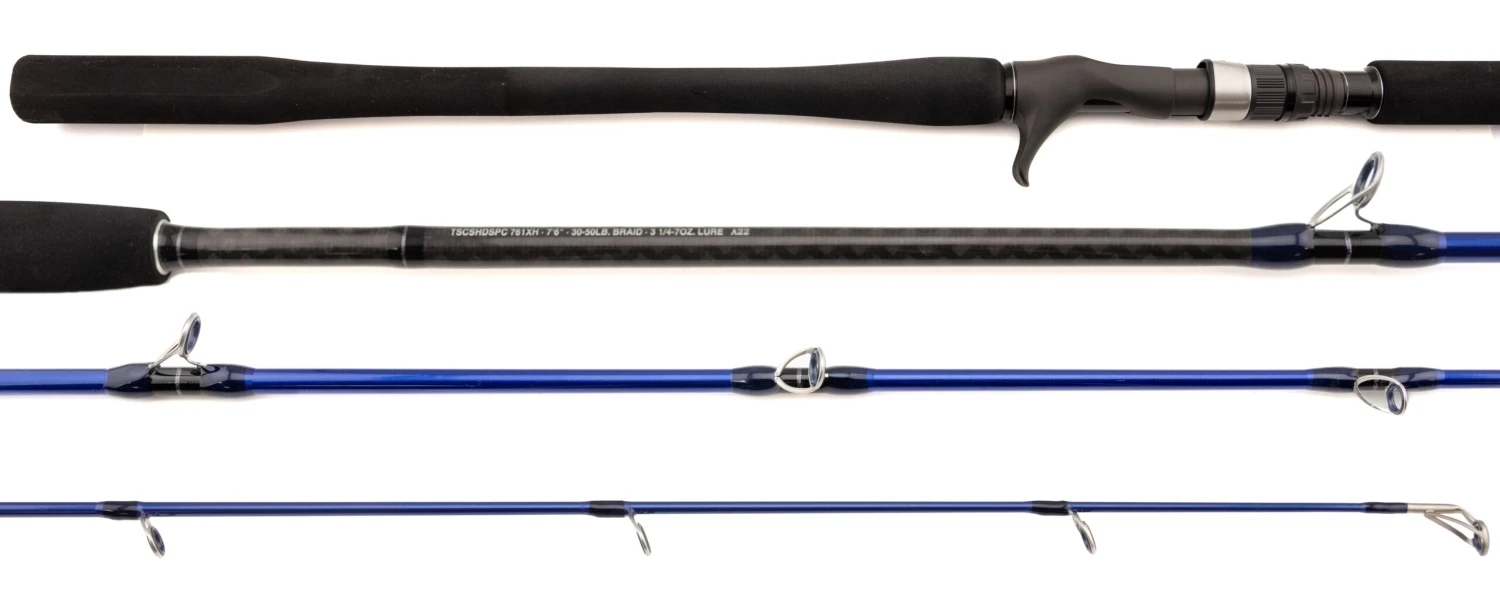 Tsunami Carbon Shield II Slow Pitch Jigging Conventional Rods 3 Tsunami Carbon Shield II Slow Pitch Jigging Conventional Rods