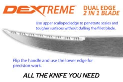 Dexter Outdoors DEXTREME Dual Edge DX8S 8" Stiff Fillet Knife 9 Dexter Outdoors DEXTREME Dual Edge DX8S 8" Stiff Fillet Knife -Shimano Fishing Shop Dual edge 98589.1647378546