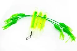 White Water Custom "That Flippy Floppy Thing" Teaser Chains -Shimano Fishing Shop FlippyFloppyLimeGreen
