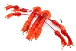 White Water Custom "That Flippy Floppy Thing" Teaser Chains -Shimano Fishing Shop FlippyFloppyRed