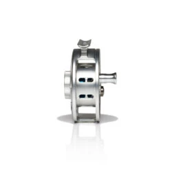 Hatch ICONIC Fly Reels -Shimano Fishing Shop Iconic3PlusReel ClearBlue LargeArbor Side