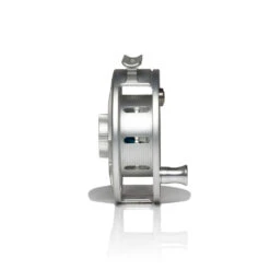 Hatch ICONIC Fly Reels -Shimano Fishing Shop Iconic5PlusReel ClearBlue LargeArbor Side