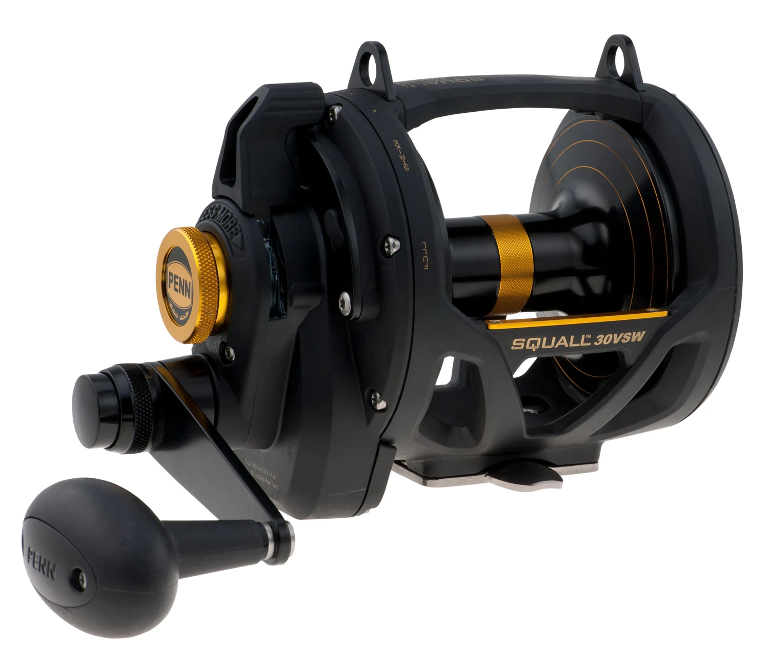 Penn Squall Lever Drag Two-Speed Reels 4 Penn Squall Lever Drag Two-Speed Reels - Image 2