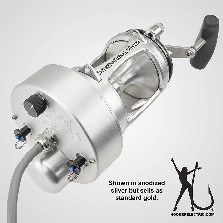 Hooker Electric Penn International VI Detachable Motor Electric Reels 3 Hooker Electric Penn International VI Detachable Motor Electric Reels
