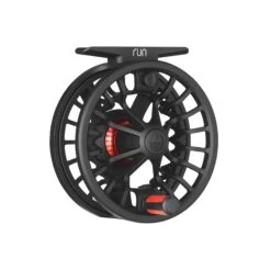 Redington Run Fly Reels & Extra Spools -Shimano Fishing Shop RUN Black Front Angled