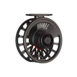 Redington Grande Fly Reels & Extra Spools -Shimano Fishing Shop Redington Reel GRANDE Black Back Angle 5 6 7