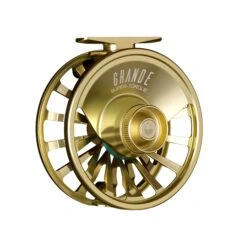 Redington Grande Fly Reels & Extra Spools -Shimano Fishing Shop Redington Reel GRANDE Champagne Back Angle 7 8 9