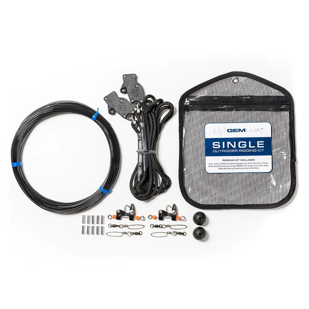 Gemlux Single Outrigger Rigging Kit 3 Gemlux Single Outrigger Rigging Kit