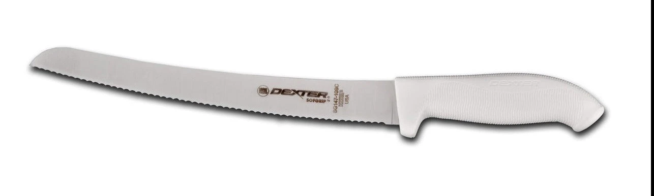 Dexter Russell SofGrip 10" Scalloped Bread Knife SG147-10SC 3 Dexter Russell SofGrip 10" Scalloped Bread Knife SG147-10SC