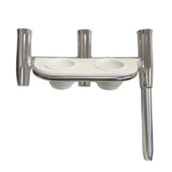 Tigress GS Offset Triple Rod Holders W/ Cup Holders