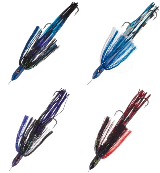 Blue Water Candy Hoo-Da-Bomb Rigged Wahoo Lures 3 Blue Water Candy Hoo-Da-Bomb Rigged Wahoo Lures