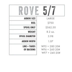 Abel ROVE Series Fly Reels -Shimano Fishing Shop rove 57