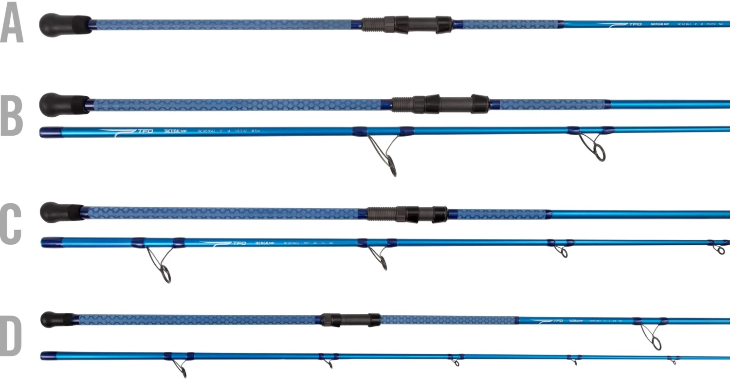 TFO Tactical Surf Spinning Rods 3 TFO Tactical Surf Spinning Rods